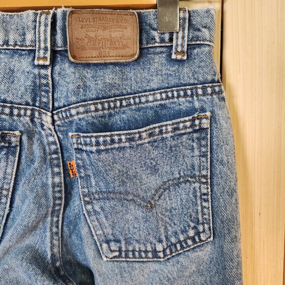 Levi's Orange Tab Jeans Light Blue Straight Leg Jeans - Picture 1 of 16